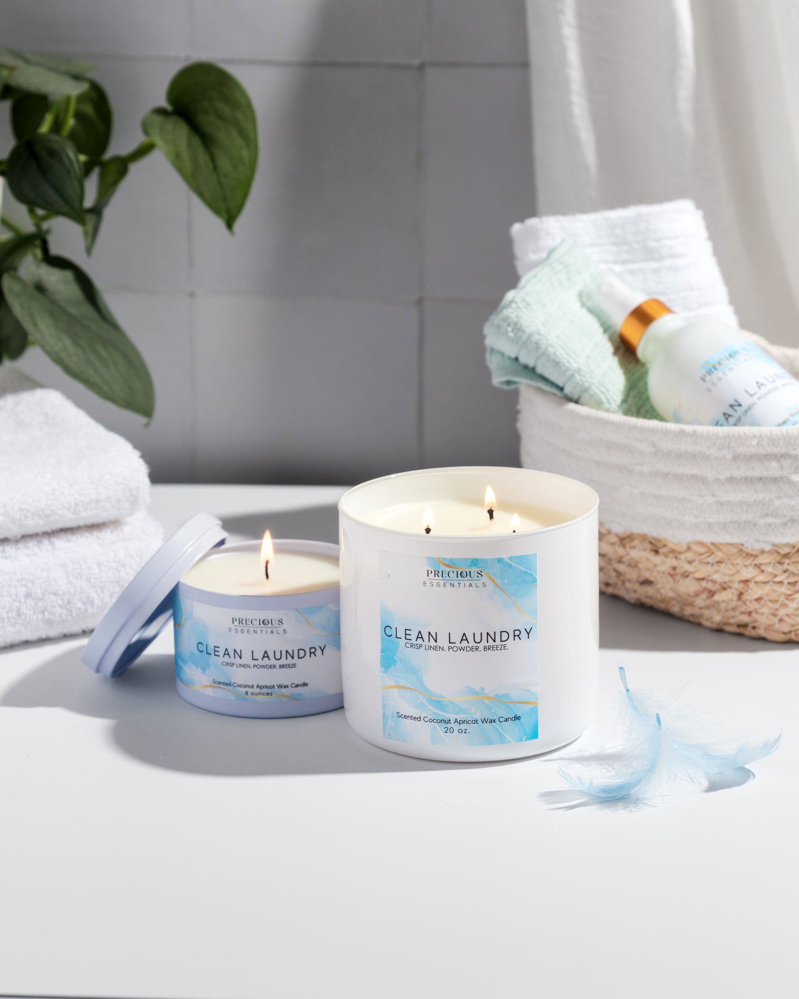 Clean Laundry Candle