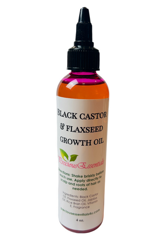 Black Castor & Flaxseed Growth Oil for Hair